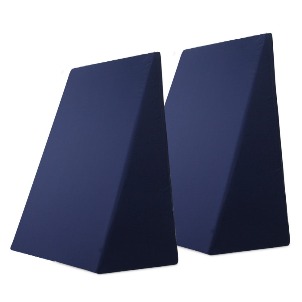 Giselle Bedding Wedge Pillow Blue Twin Pack - Home & Garden > Bedding > Pillows