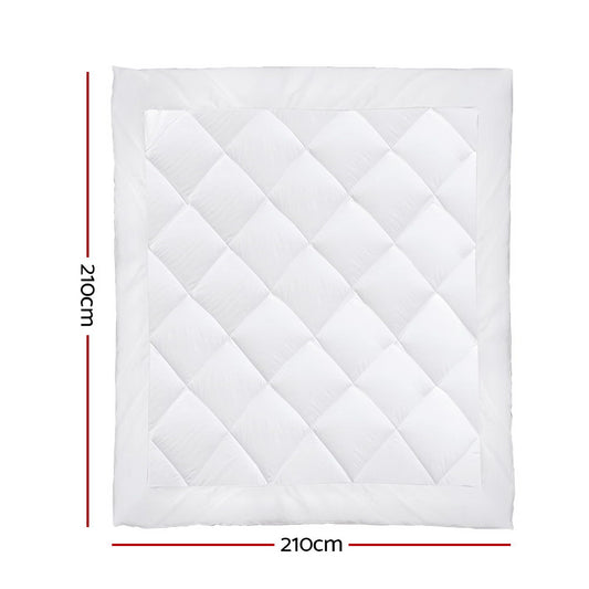 800GSM Microfibre Bamboo Quilt Queen - Home & Garden > Bedding > Quilts & Duvets