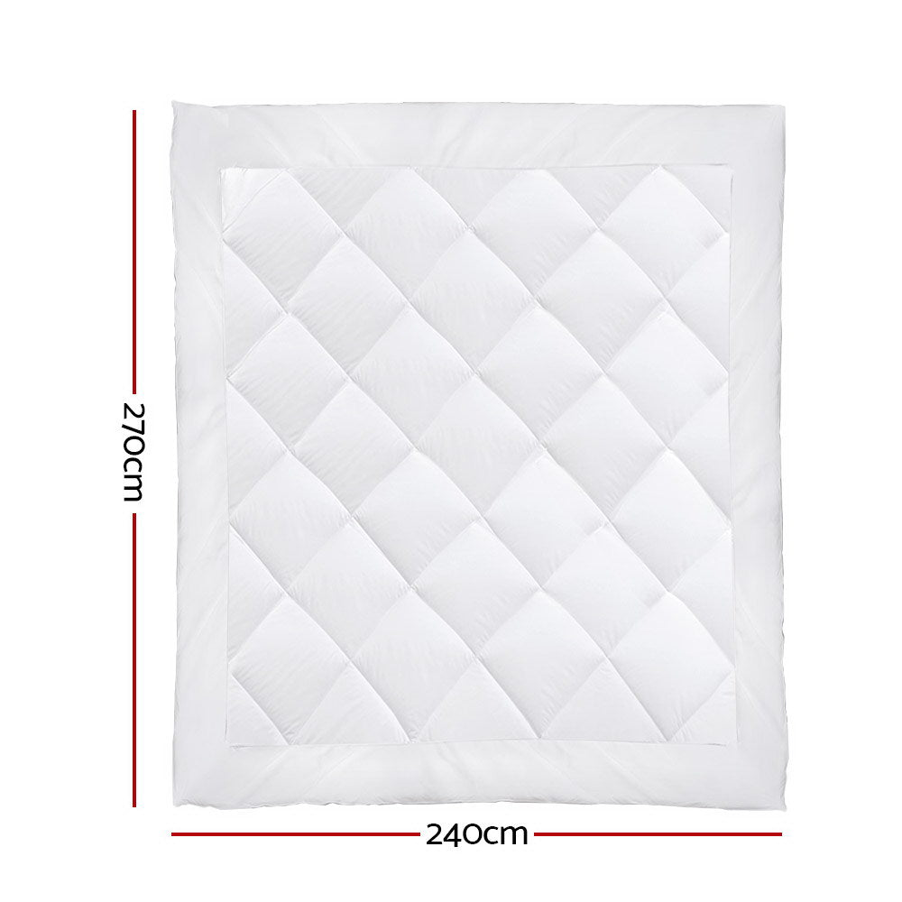 Giselle Bedding 800GSM Microfibre Bamboo Quilt Super King - Home & Garden > Bedding > Quilts & Duvets