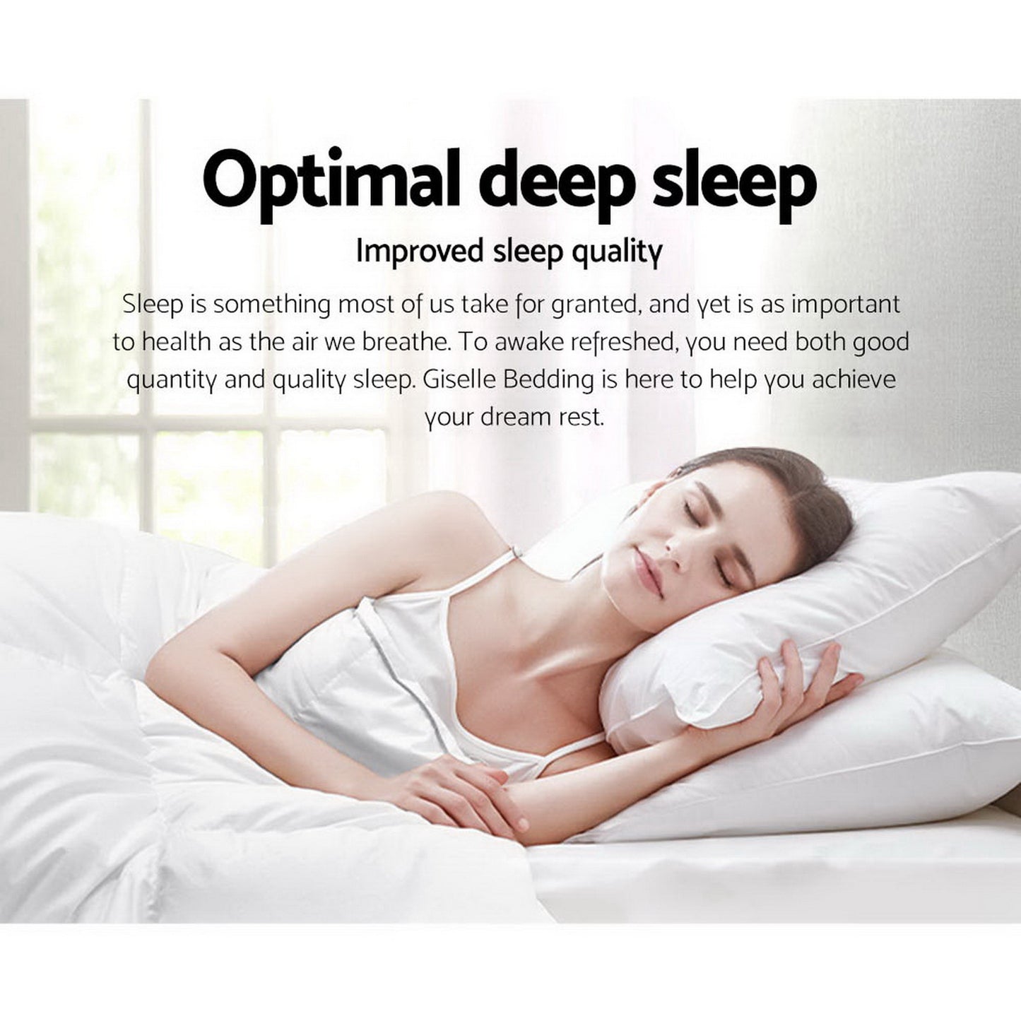 Giselle Bedding 800GSM Microfibre Bamboo Quilt Super King - Home & Garden > Bedding > Quilts & Duvets