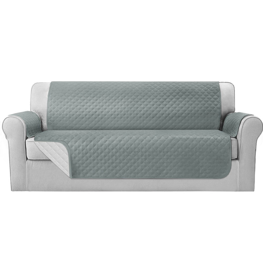 Artiss Sofa Cover Couch Covers 4 Seater 100% Water Resistant Grey Furniture > Sofas