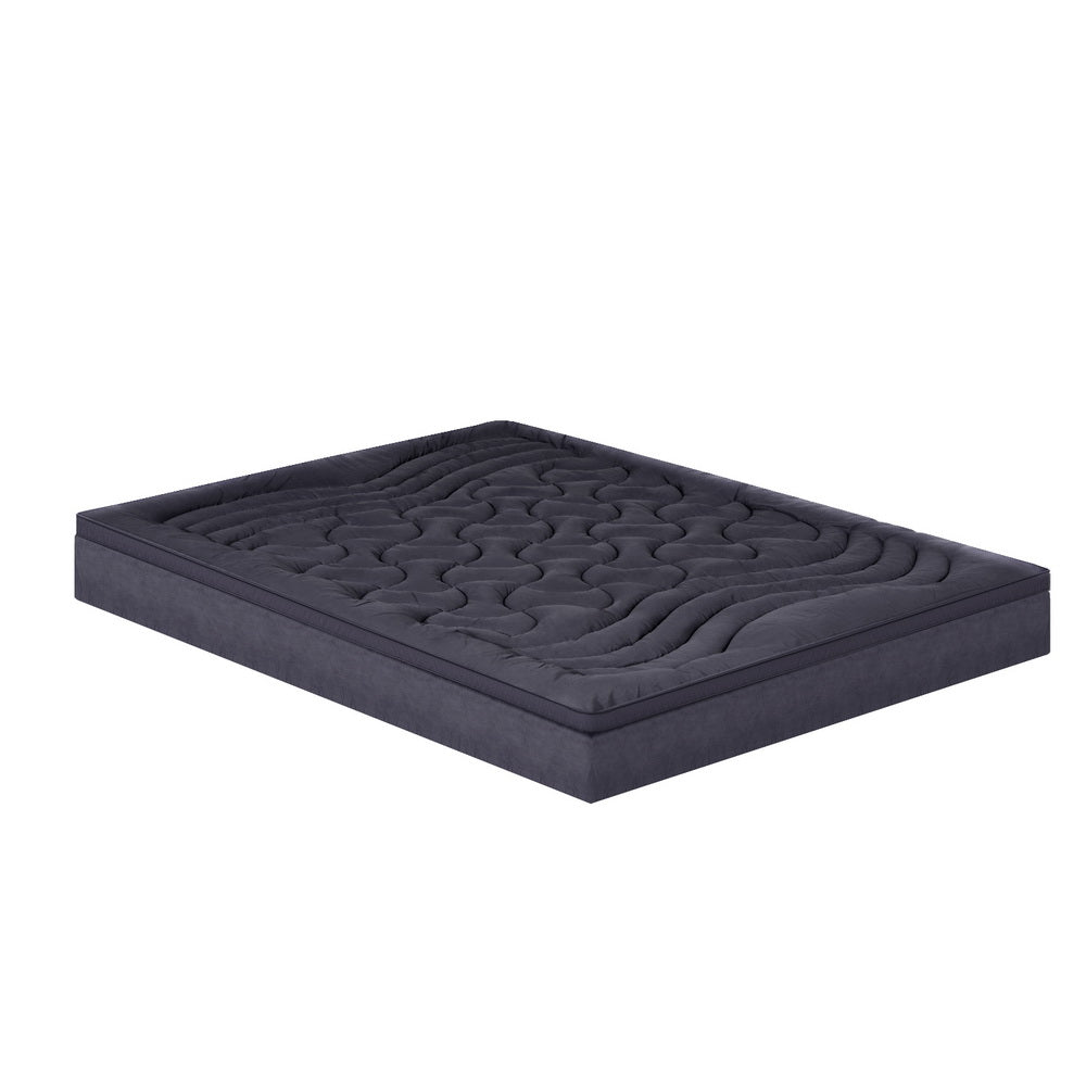 Giselle Bedding Mattress Topper Pillowtop 3-Zone Double - Furniture > Mattresses > Mattress Toppers
