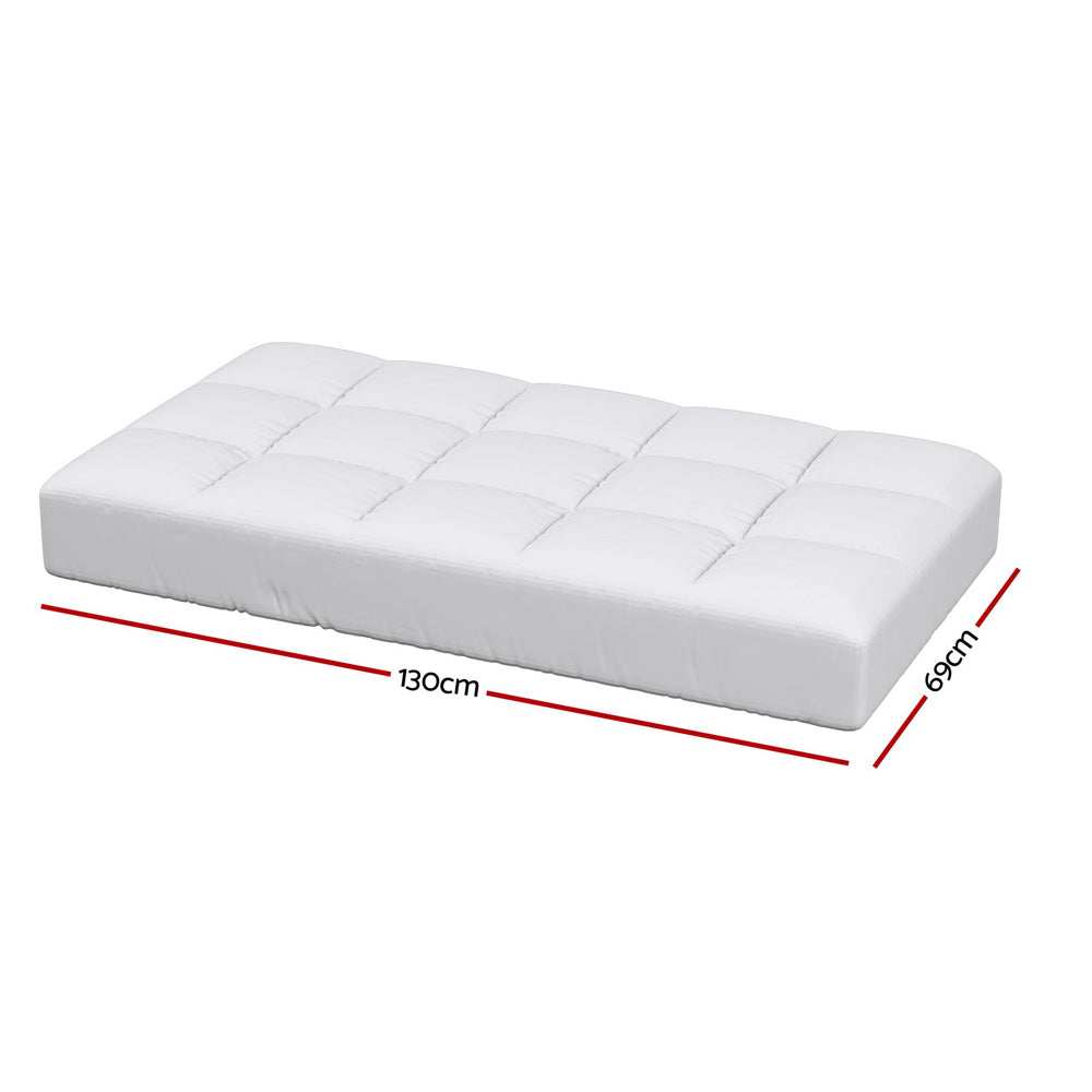Giselle Bedding Mattress Topper Pillowtop Bamboo Cot - Home & Garden > Bedding > Pillows