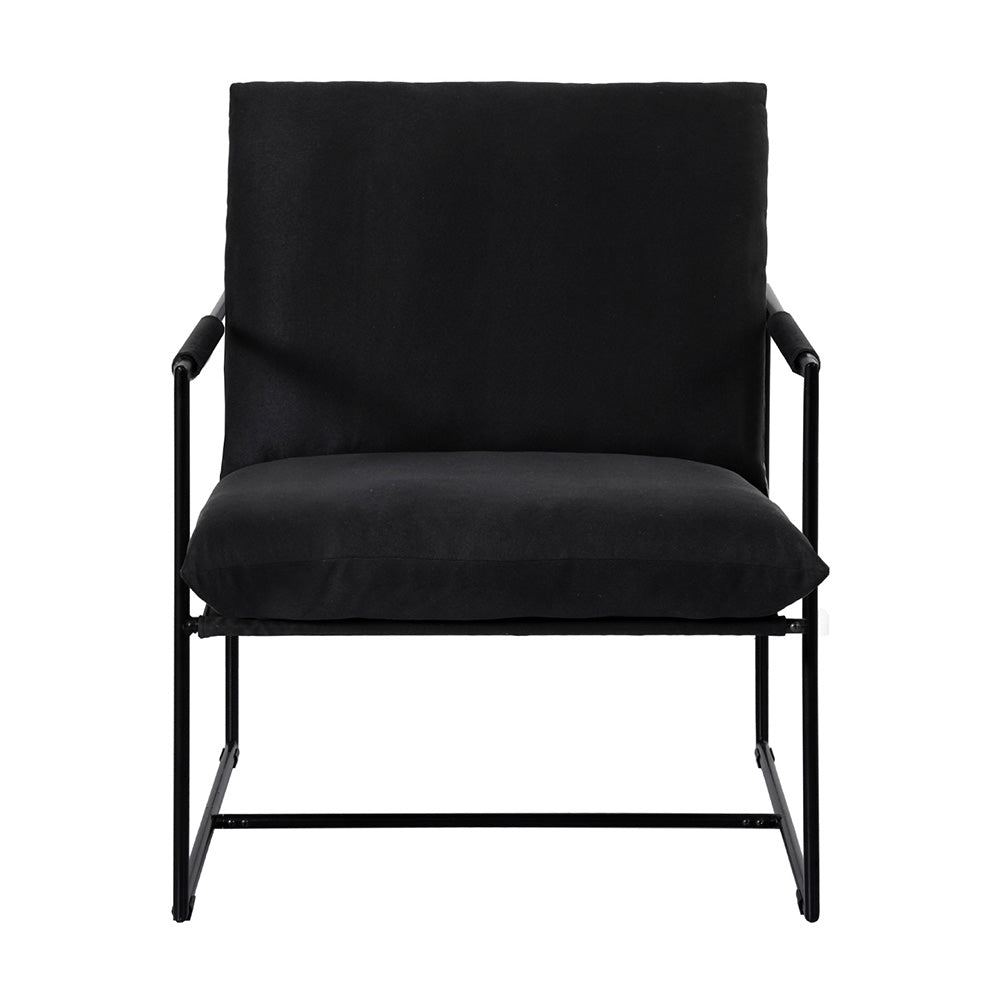 Artiss Armchair Lounge Chair Sling Black - Furniture > Bar Stools & Chairs > Arm Chairs & Recliners