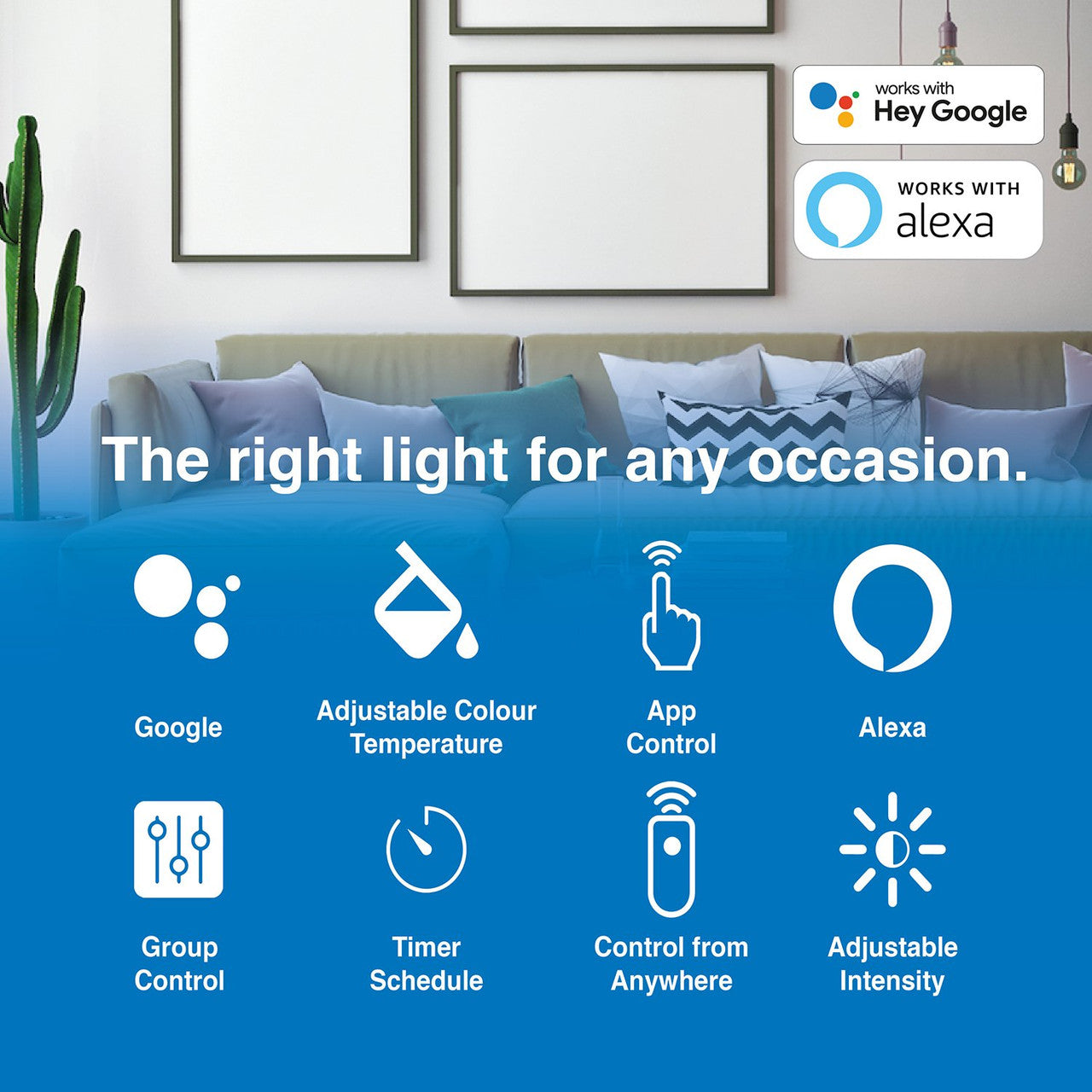 Laser 5W Smart White Bulb E14 App & Voice Controlled Home & Garden > Lighting > Lighting Accessories