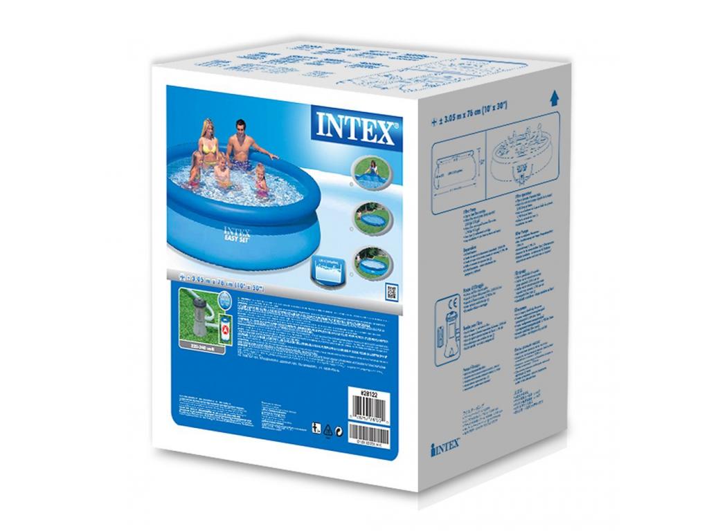 Intex Easy Set Pool Package 10’ 3.05M X 76CM 28122 - Home & Garden > Pool & Accessories > Swimming Pools