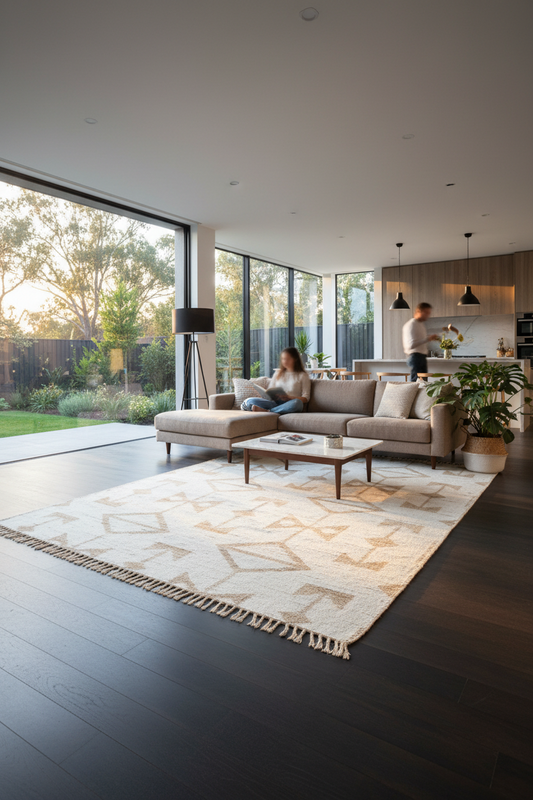 Bodhi Trudy Natural Rug by Culture-320x230cm - Rectangle