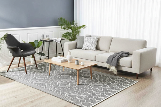 Hudson 802 Grey by Rug Culture - 280x190cm - Rectangle