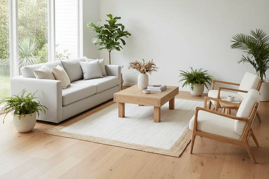 Noosa 333 White by Rug Culture-320x230cm - Rectangle