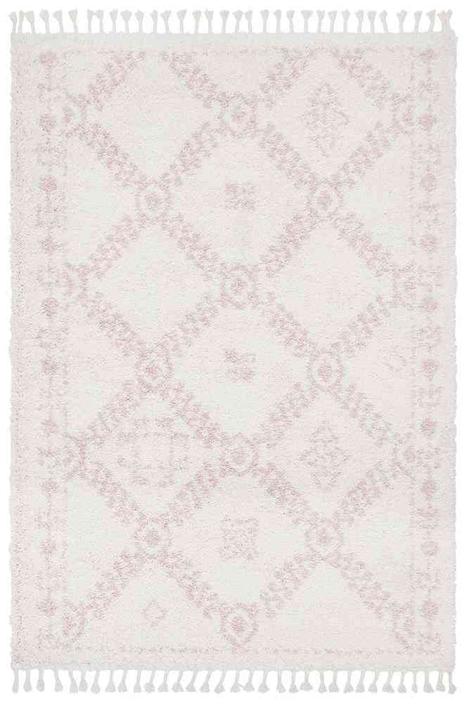 Saffron 33 Pink by Rug Culture - 400X300CM - RECTANGLE - Home & Garden > Rugs > Floor Rugs