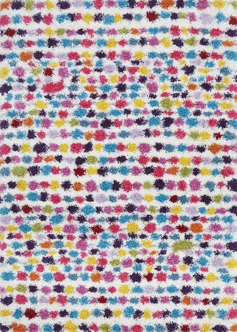 Vegas Dot Multi by Rug Culture-380X280CM - RECTANGLE - Home & Garden > Rugs > Floor Rugs