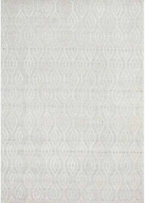 Visions 5050 White Rug by Rug Culture-280X190CM - RECTANGLE - Home & Garden > Rugs > Floor Rugs