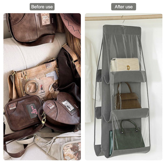 Purse Organizer for Closet,Purse Organizer Holder,Hanging Purse Storage, Handbag Storage Organizer,purse closet organizer