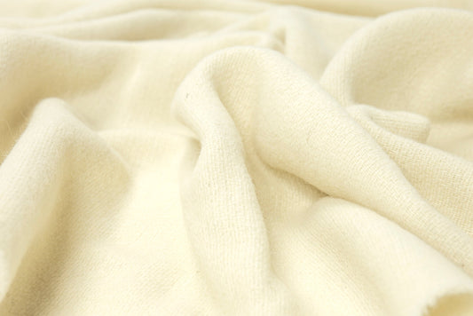 Oxford Throw Merino Wool Blend Ivory Home & Garden > Decor
