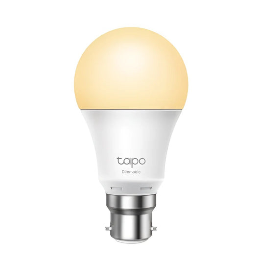 TP Link Tapo Dimmable Smart Light Bulb L510B Bayonet Fitting Dimmable No Hub Required Voice Control Schedule & Timer