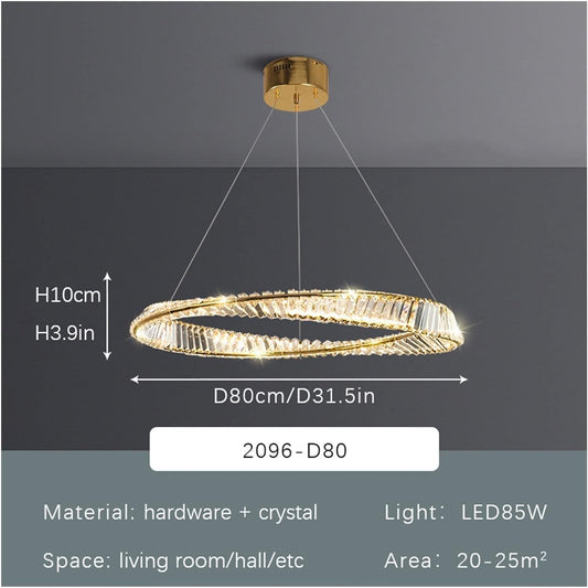 Modern Crystal Flushmount Chandeliers Remote Control Home & Garden > Lighting > Lighting Accessories
