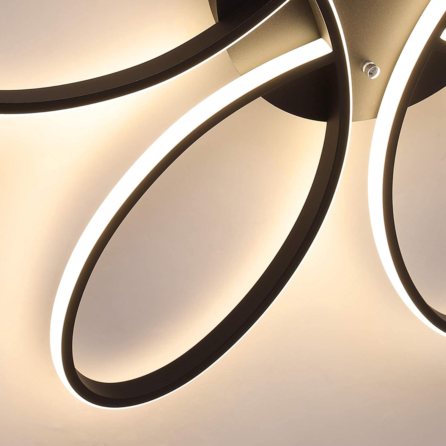 Modern LED Chandelier Flush Mount Lamp Remote Control (60cm) Home & Garden > Lighting > Night Lights & Ambient Lighting