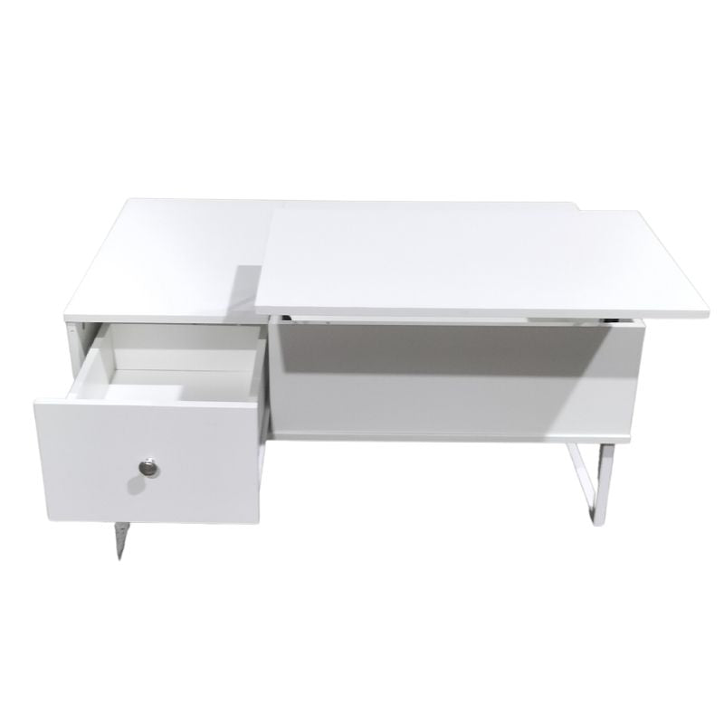 Lift Up White Coffee Table With Storage - Furniture > Living Room > Coffee Tables