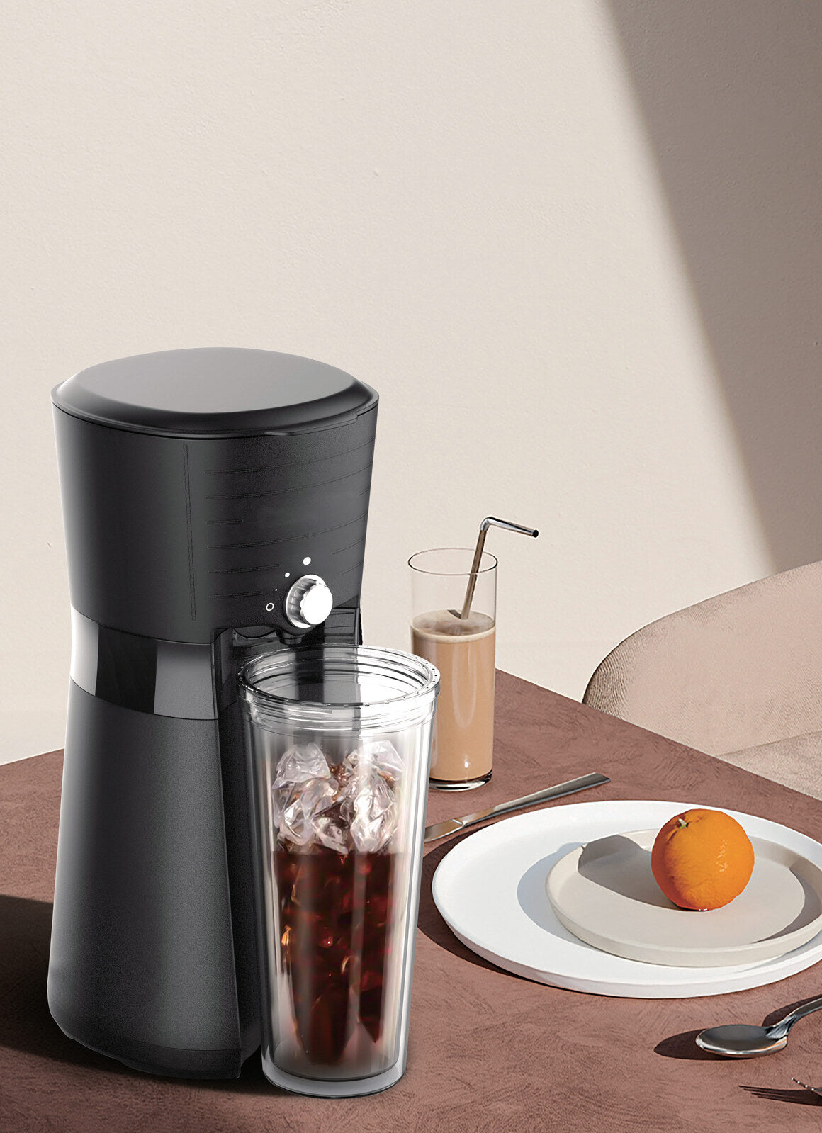 Digital Iced Coffee Maker w/ 10oz Reusable Cup & Straw Included Appliances > Kitchen Appliances > Coffee Machines &