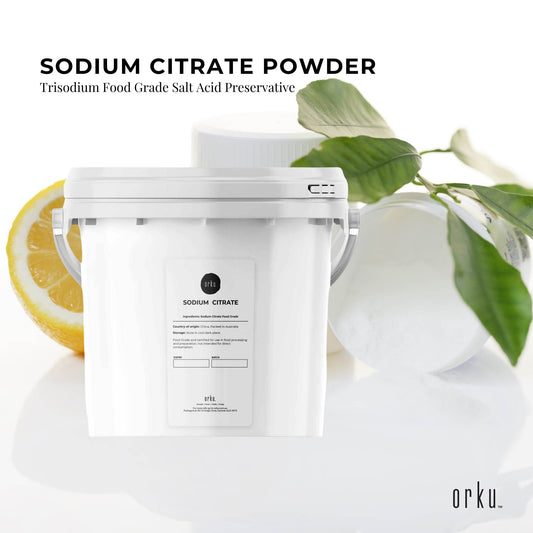 5Kg Sodium Citrate Powder Tub - Trisodium Food Grade Acid Salt Preservative - Health & Beauty > Nutrition & Supplements