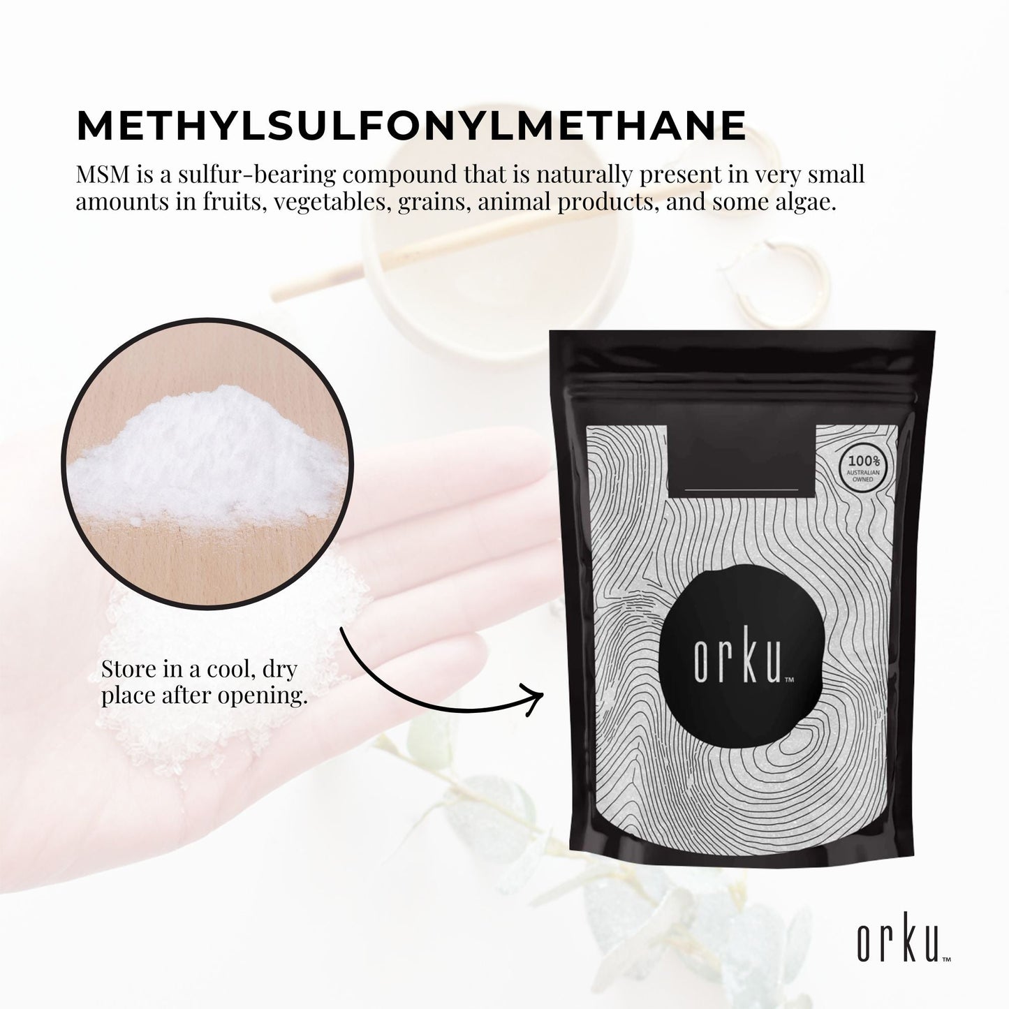 2Kg MSM Powder or Crystals Tub 99% Pure Methylsulfonylmethane Dimethyl Sulfone Health & Beauty > Nutrition &