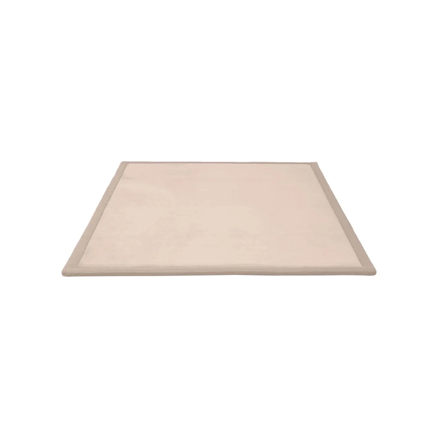 Kitchee Foam Floor Mat 200x200cm - Padded Thick Deep Soft Tatami Style Rug Cream