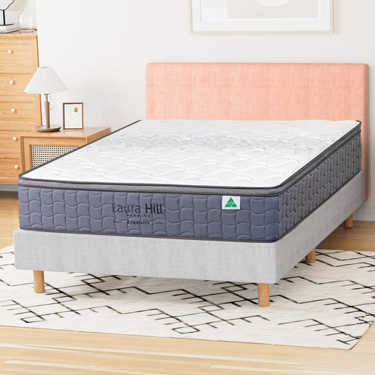 Laura Hill Exquisite Australian Made Long Single Premium Mattress - Furniture > Mattresses > Single Mattress