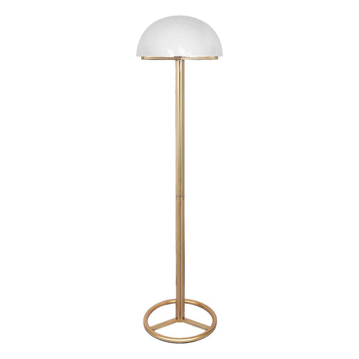 Sarantino Metal Floor Lamp with White Acrylic Shade by Sarantino - Home & Garden > Lighting > Table Lamps