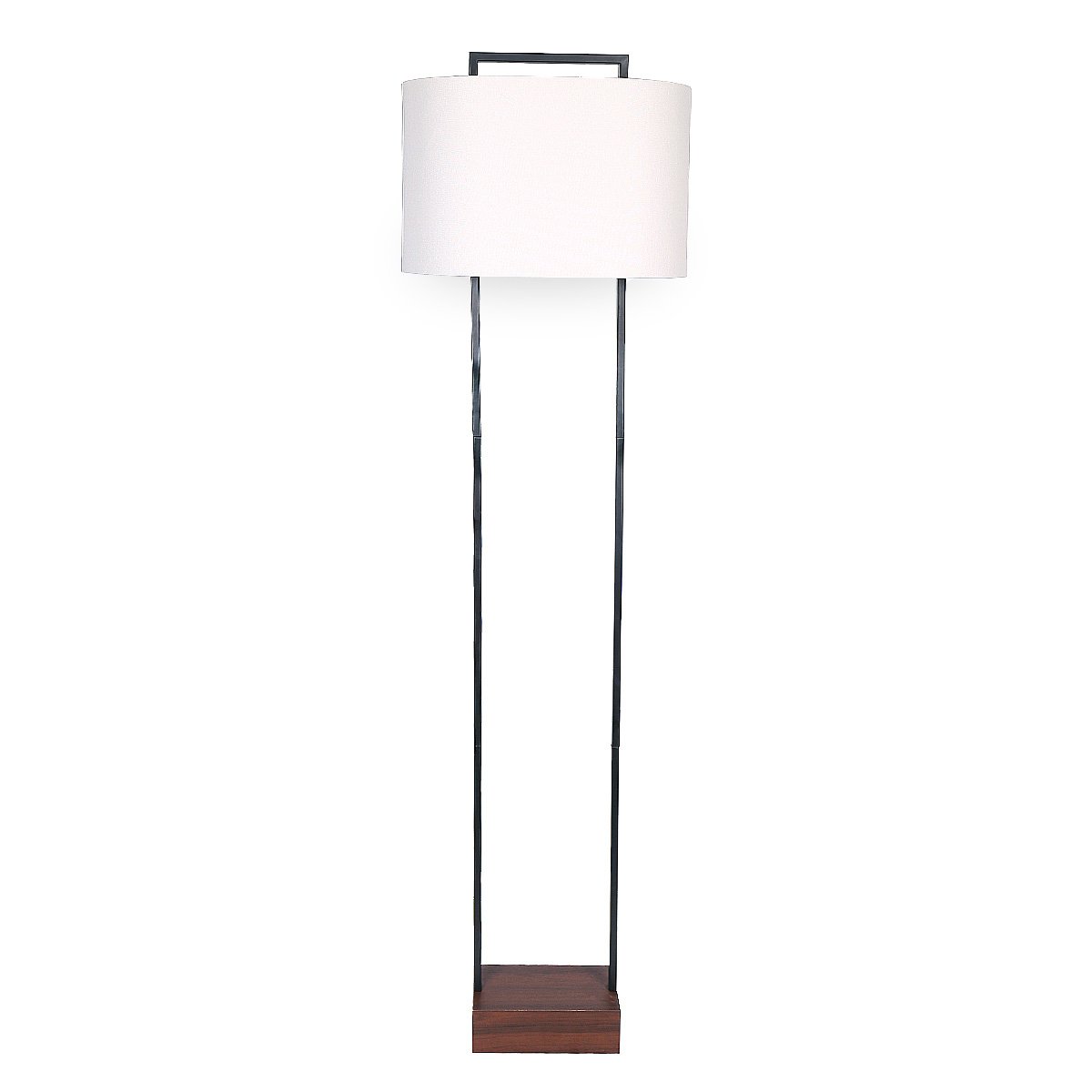 Sarantino Wood Floor Lamp in Cherry Finish Home & Garden > Lighting > Table Lamps