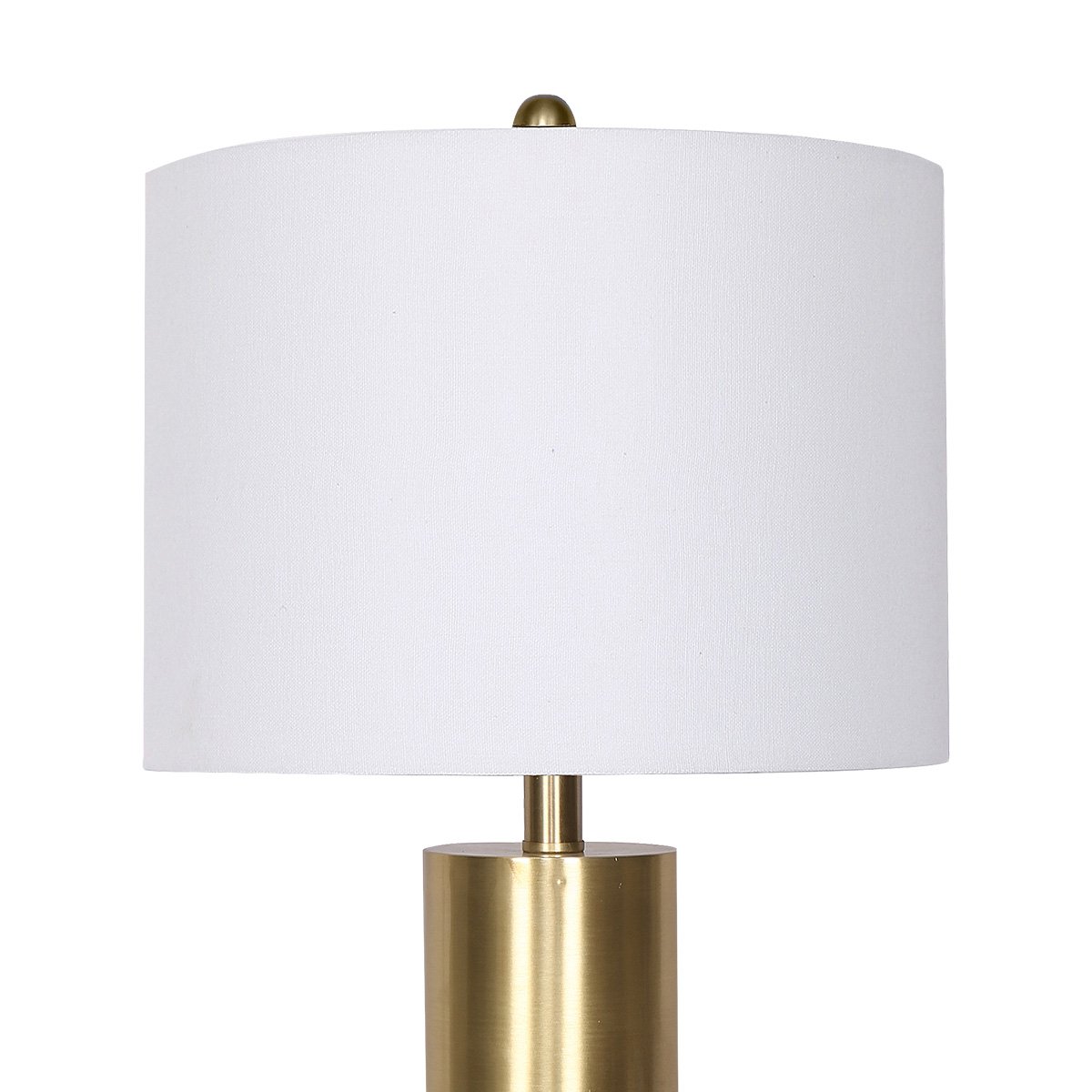 Sarantino Metal and Marble Table Lamp in Black Home & Garden > Lighting > Table Lamps