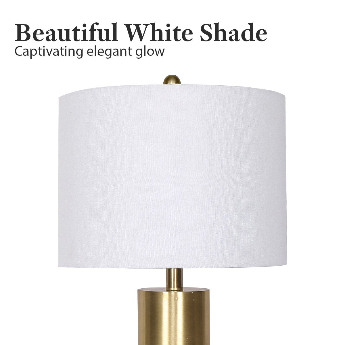 Sarantino Metal and Marble Table Lamp in Black Home & Garden > Lighting > Table Lamps