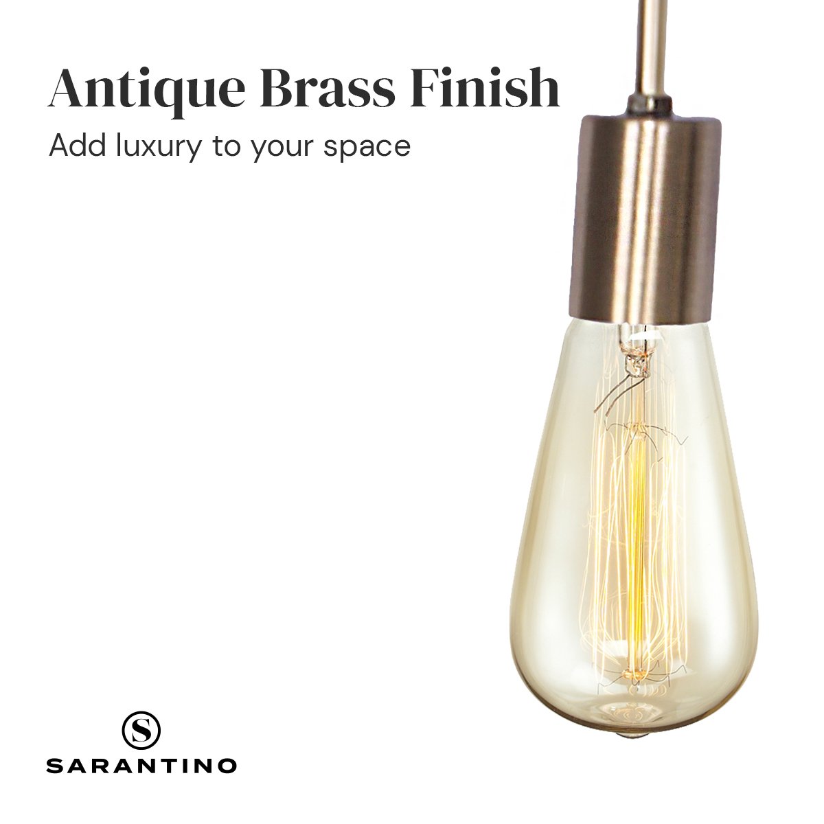 Sarantino Exposed Bulb Industrial Table Lamp Home & Garden > Lighting > Table Lamps