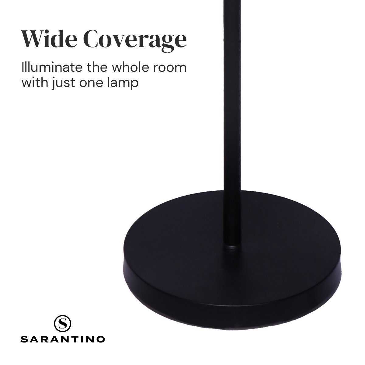Sarantino Modern Exposed Bulb 4-Arm Industrial Light Floor Lamp - Home & Garden > Lighting > Night Lights & Ambient