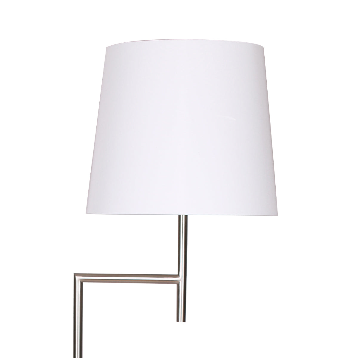 Sarantino Nickel Metal Arc Floor Lamp - Home & Garden > Lighting > Night Lights & Ambient Lighting