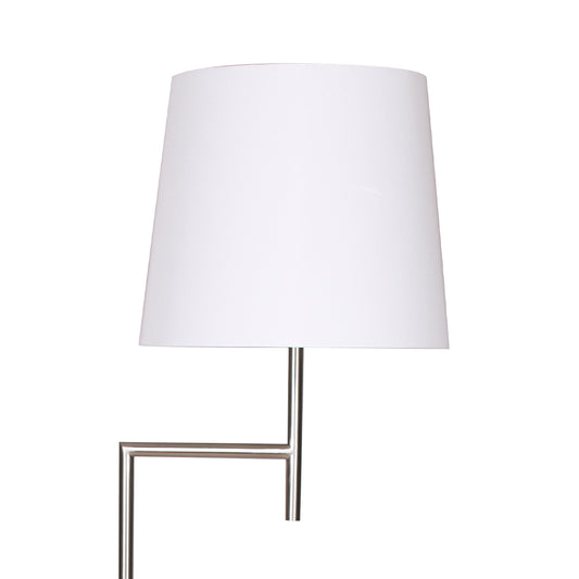 Sarantino Nickel Metal Arc Floor Lamp Home & Garden > Lighting > Night Lights & Ambient Lighting
