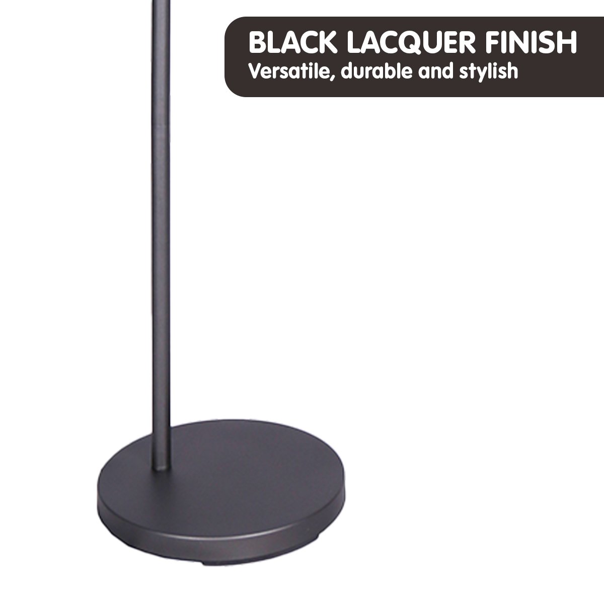 Sarantino Dark Grey Floor Lamp Industrial Chic Adjustable Angle - Home & Garden > Lighting > Night Lights & Ambient