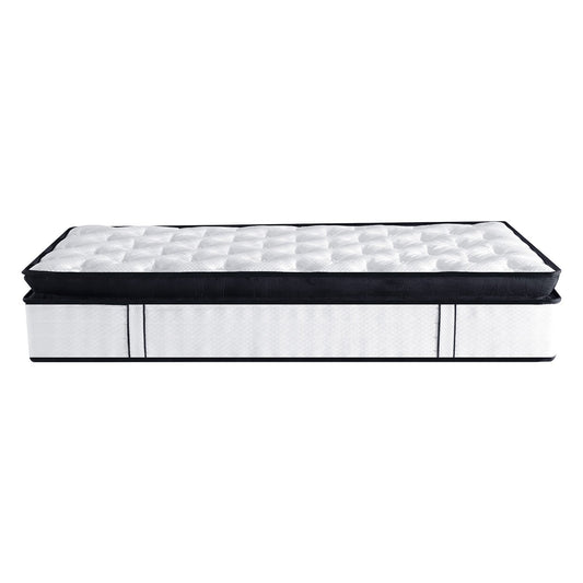 Laura Hill King Mattress Bed Size Euro Top 5 Zone Spring Foam 32cm Bedding Pocket Furniture > Mattresses > Mattress