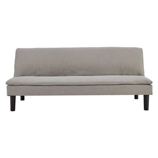 3 Seater Modular Faux Linen Fabric Sofa Bed Couch Light Grey - Furniture > Bar Stools & Chairs > Arm Chairs & Recliners