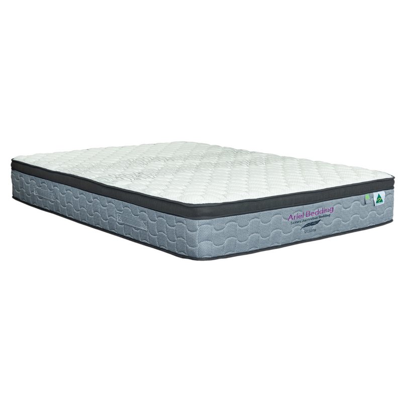 Ariel Vitality Mattress - 5 Zoned Pocket Spring Mattress - Medium/Firm - KING - Furniture > Mattresses > King Size