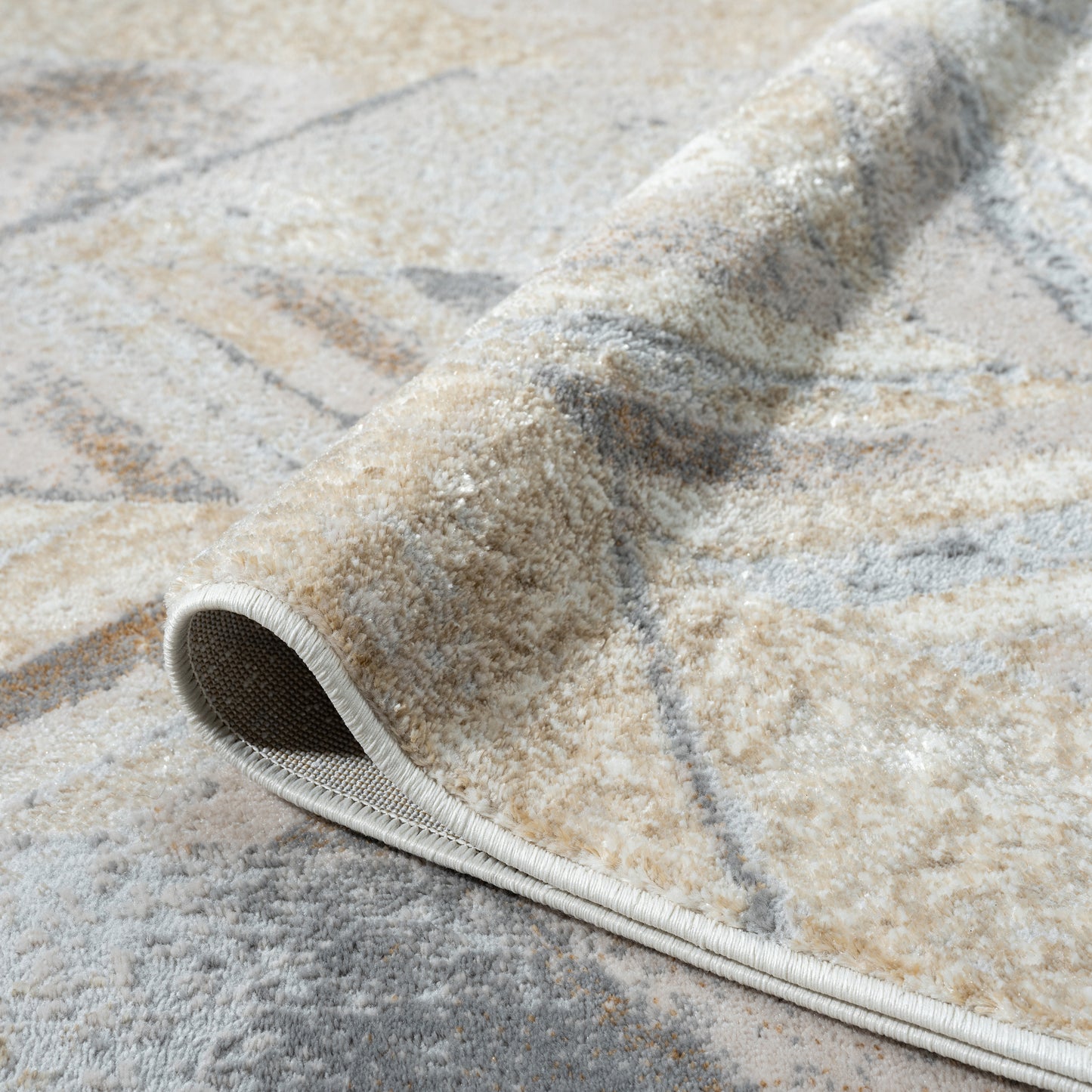 Avani Marble Rug - Stone - 160x230 - Home & Garden > Rugs > Floor Rugs