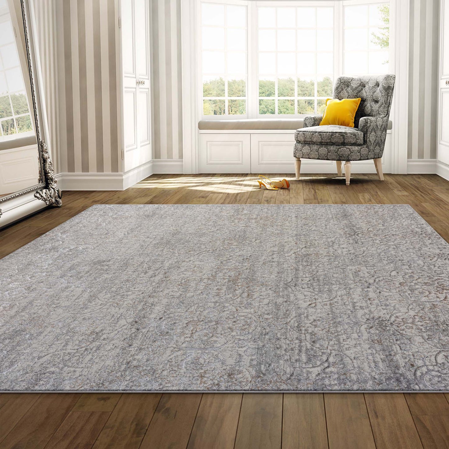 Maddison Bella Area Rug - Beige - 160x230 - Home & Garden > Rugs > Floor Rugs