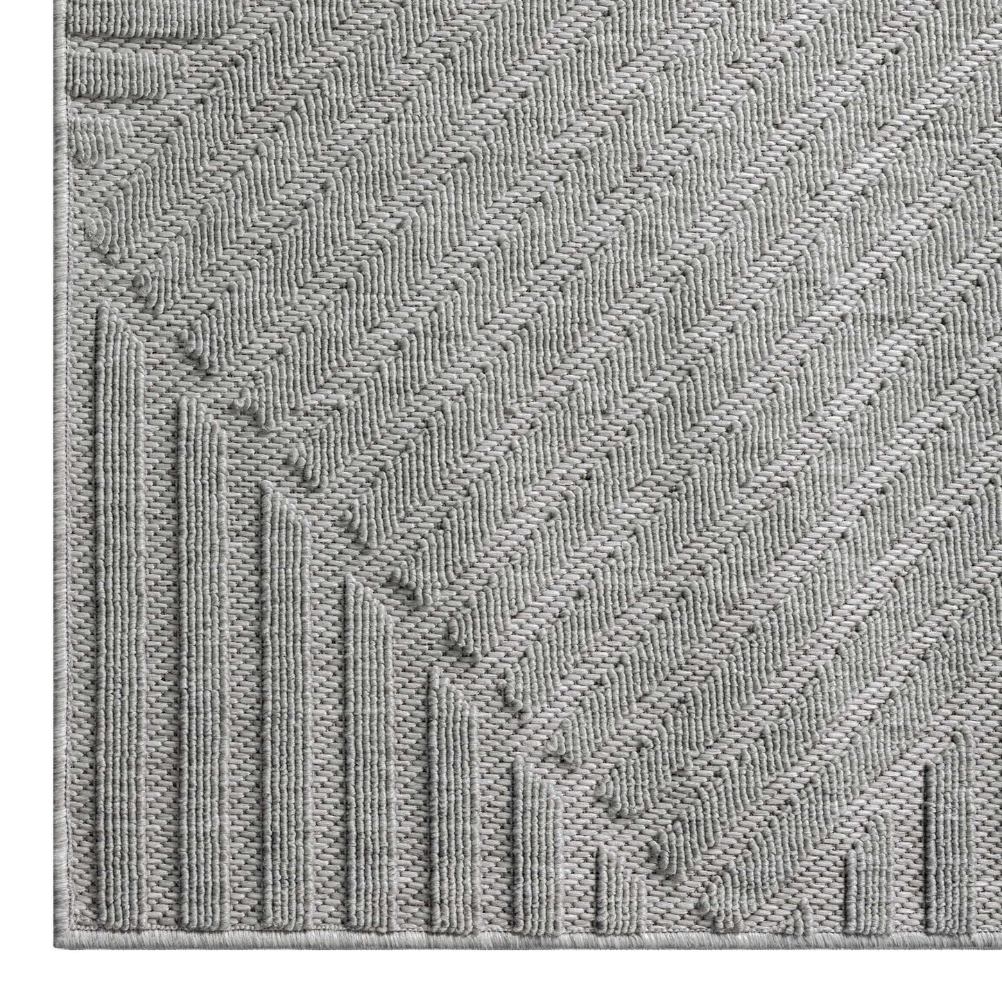 Alpha Outdoor Rug Light Grey 160x230 Home & Garden > Rugs > Floor Rugs