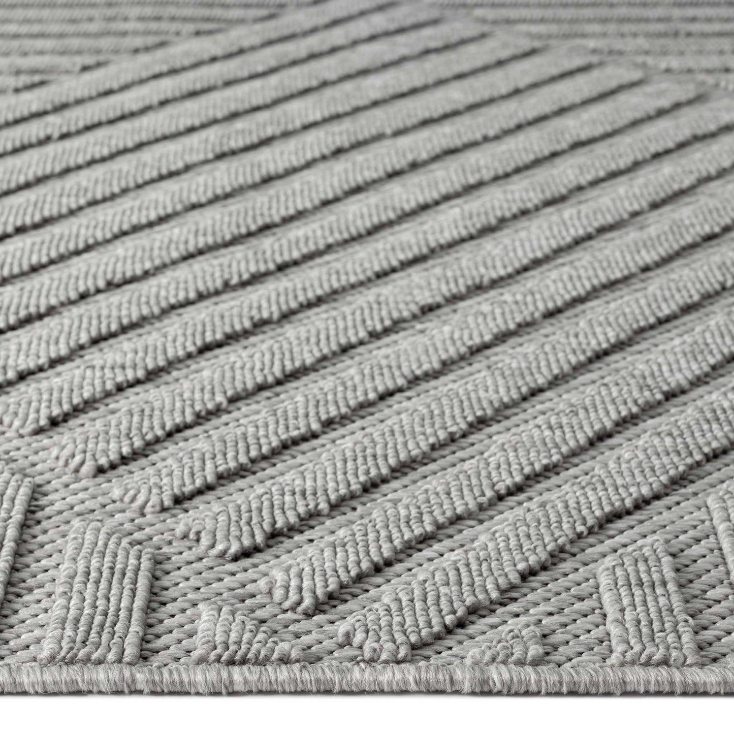 Alpha Outdoor Rug Light Grey 160x230 Home & Garden > Rugs > Floor Rugs