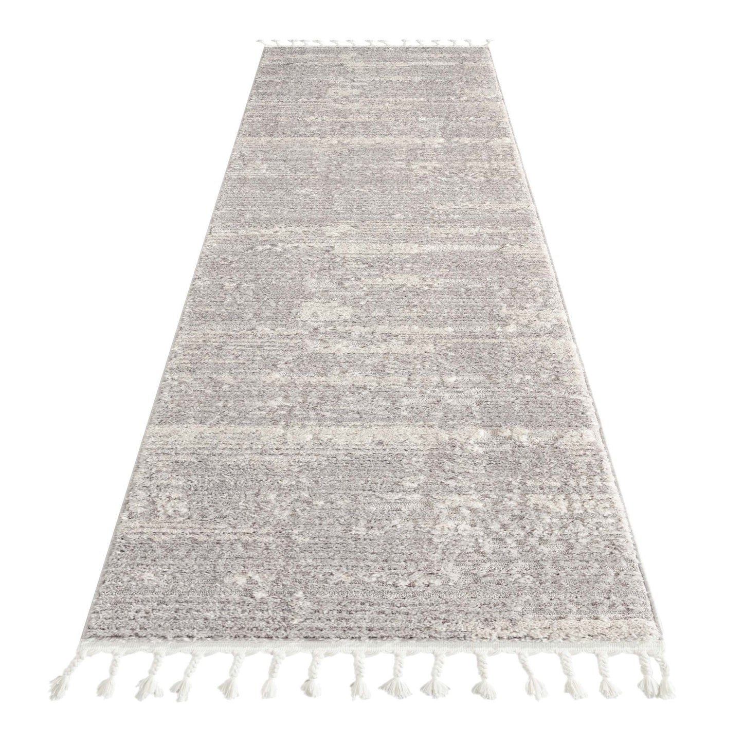 Addie Soft Pile Rug - Light Grey - 160x230 - Home & Garden > Rugs > Floor Rugs