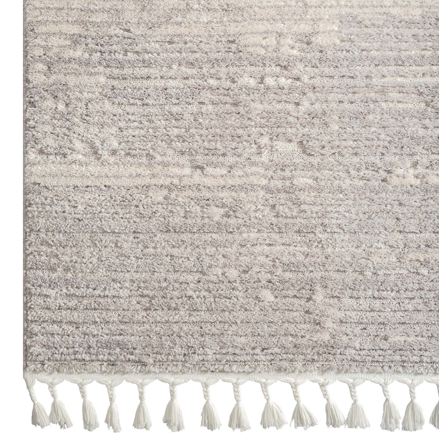 Addie Soft Pile Rug - Light Grey - 160x230 - Home & Garden > Rugs > Floor Rugs