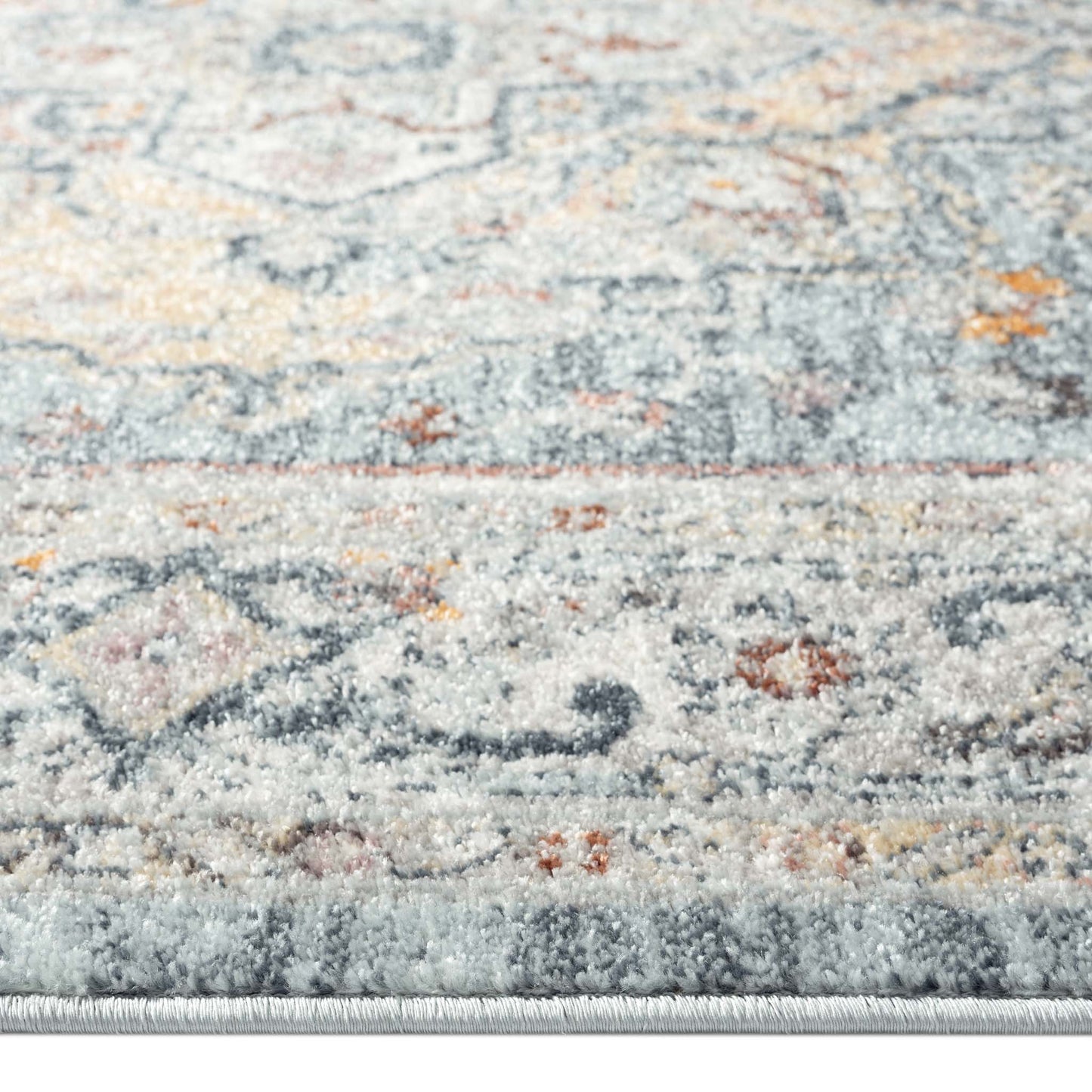 Ornate Persian Vintage Rug - Blue - 160x230 - Home & Garden > Rugs > Round Rugs