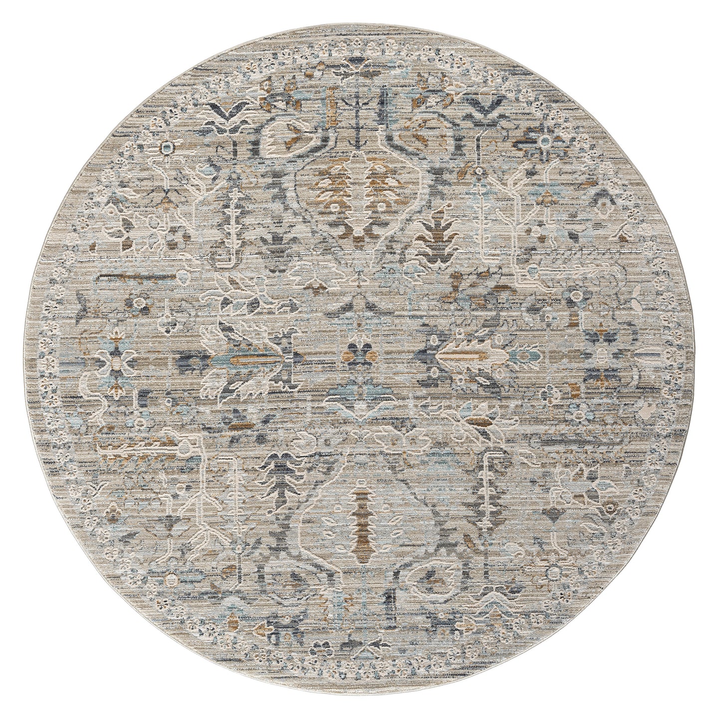 Aubre Contemporary Area Rug - Taupe - 190x190 - Home & Garden > Rugs > Floor Rugs