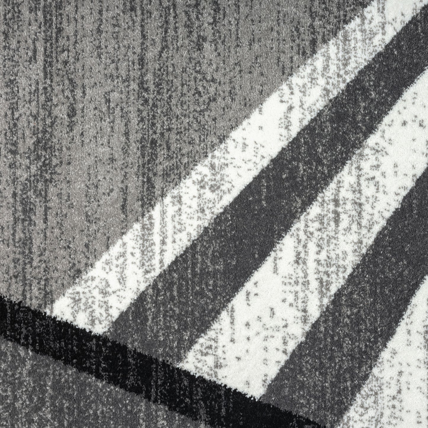 Adore Geometric Textural Rug - Grey - 200x290 - Home & Garden > Rugs > Floor Rugs