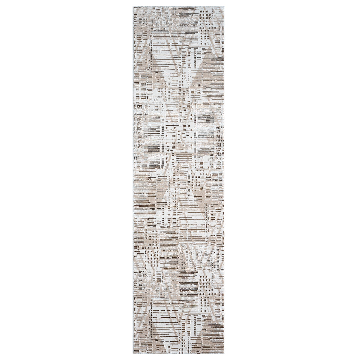 Grande Jacquard Rug - Taupe - 200x290 - Home & Garden > Rugs > Floor Rugs