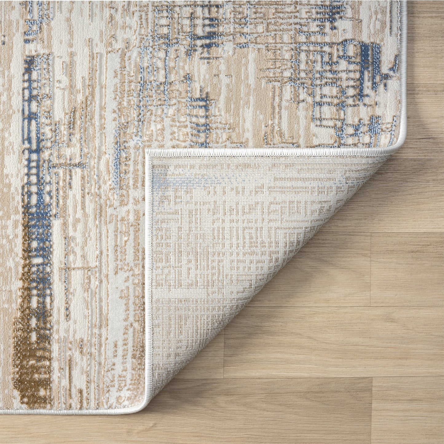 Grande Jacquard Rug - Stone - 200x290 - Home & Garden > Rugs > Floor Rugs